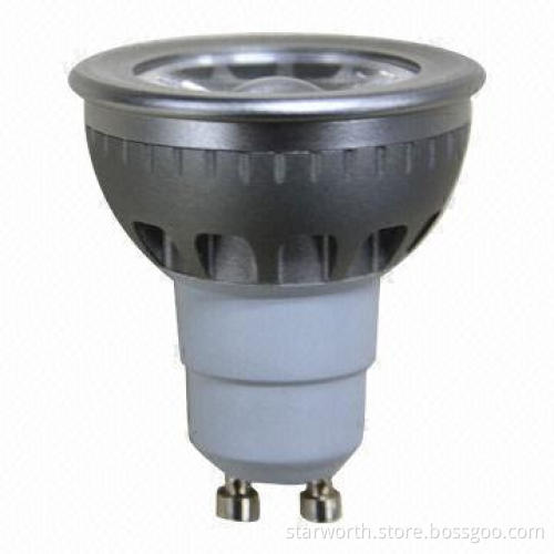 LED Lighting, GU10, 4W, 80Ra, 2,700, 4,500, 5,700K, 80lm/W, CB, CE, RoHS Marks